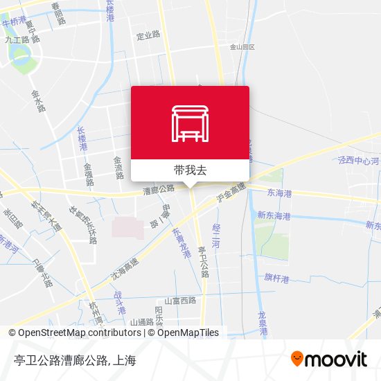 亭卫公路漕廊公路地图