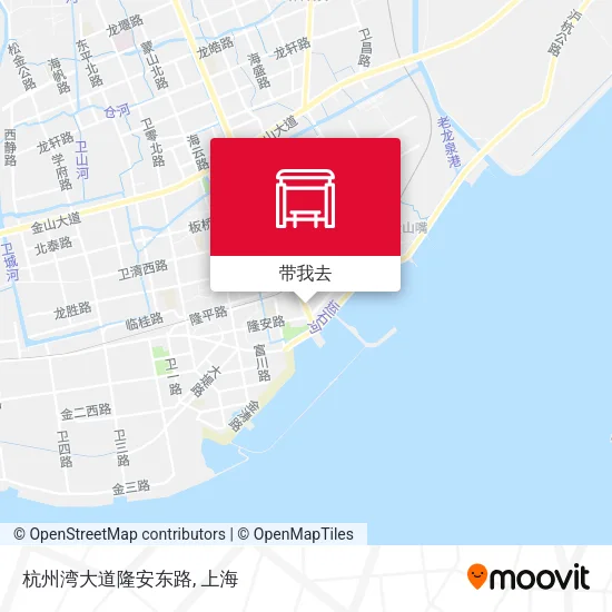 杭州湾大道隆安东路地图