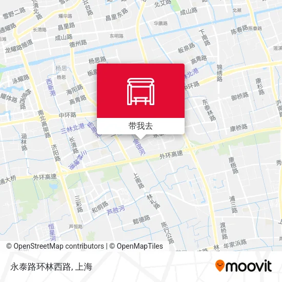 永泰路环林西路地图