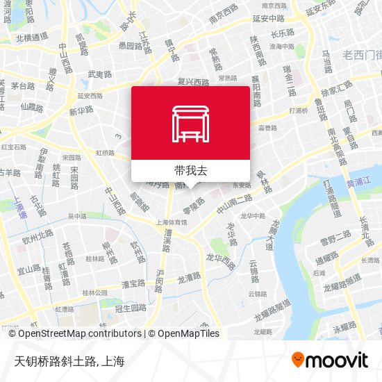 天钥桥路斜土路地图