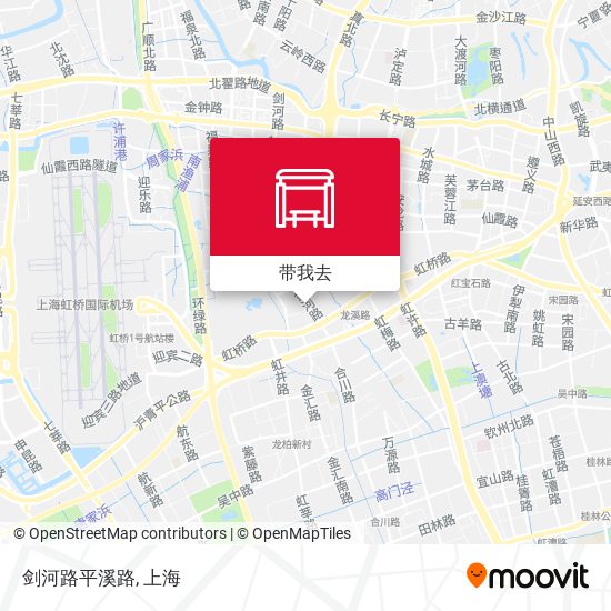 剑河路平溪路地图