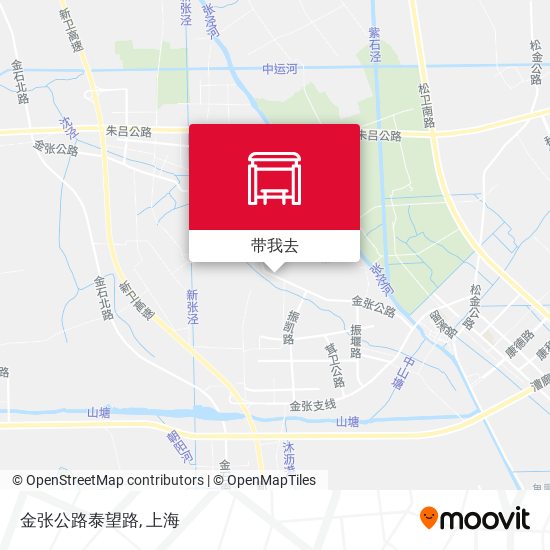 金张公路泰望路地图