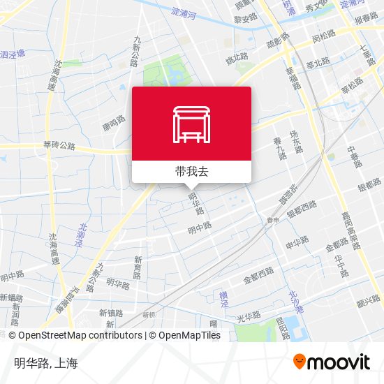 明华路地图