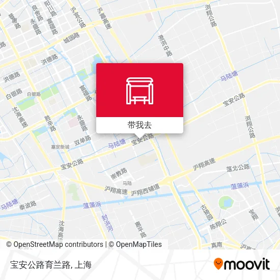 宝安公路育兰路地图