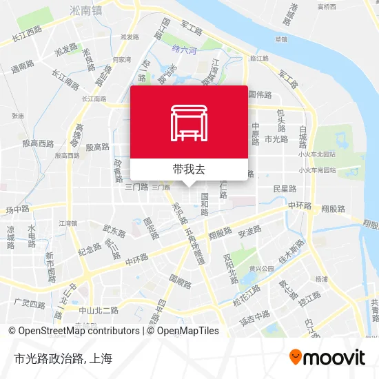 市光路政治路地图