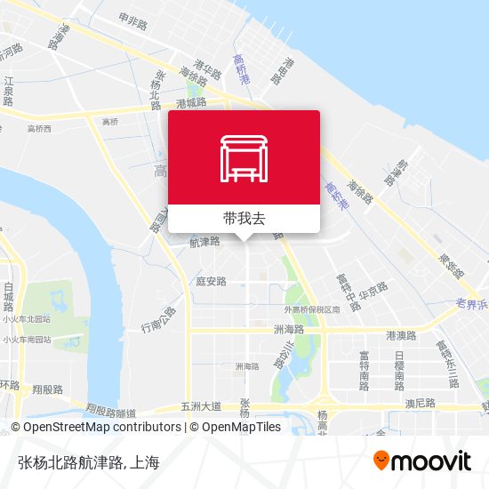 张杨北路航津路地图