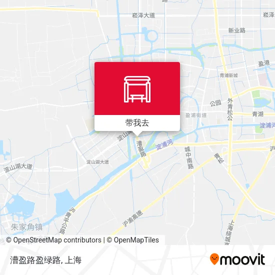 漕盈路盈绿路地图