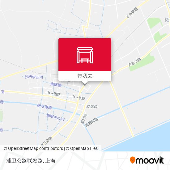 浦卫公路联发路地图