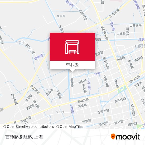 西静路龙航路地图