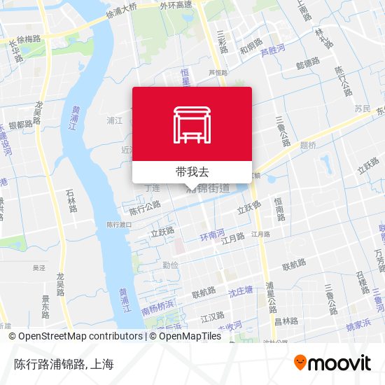 陈行路浦锦路地图