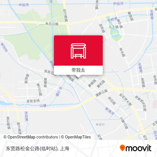 东贤路松金公路(临时站)地图