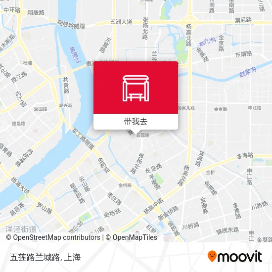 五莲路兰城路地图