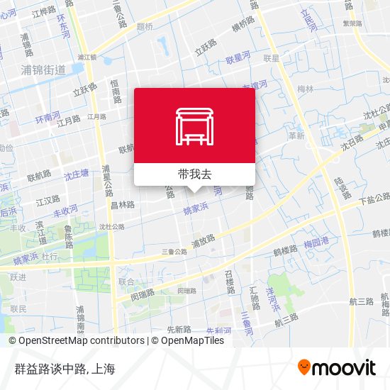 群益路谈中路地图