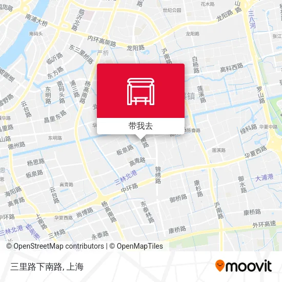 三里路下南路地图