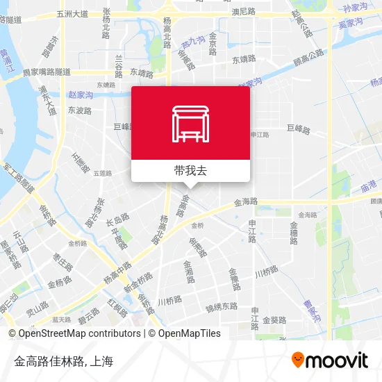 金高路佳林路地图