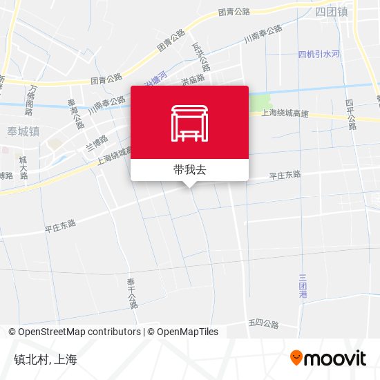 镇北村地图