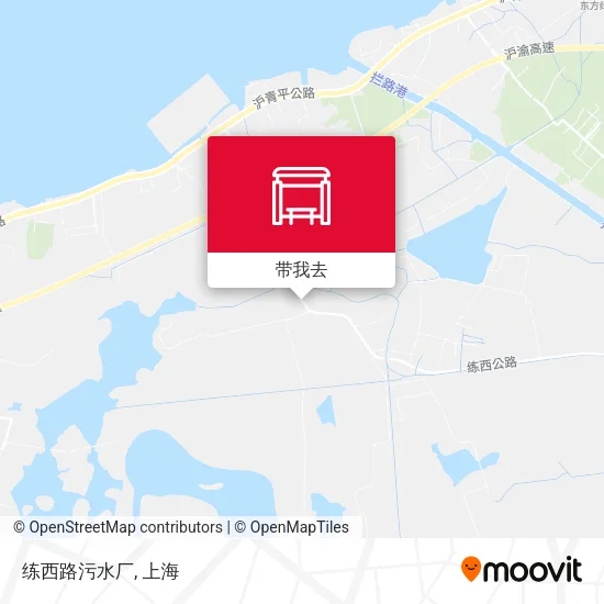 练西路污水厂地图