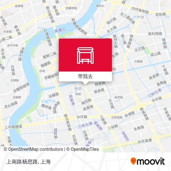 上南路杨思路地图