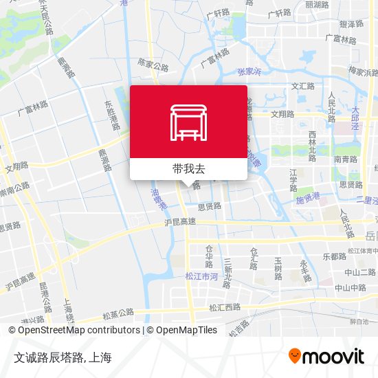 文诚路辰塔路地图