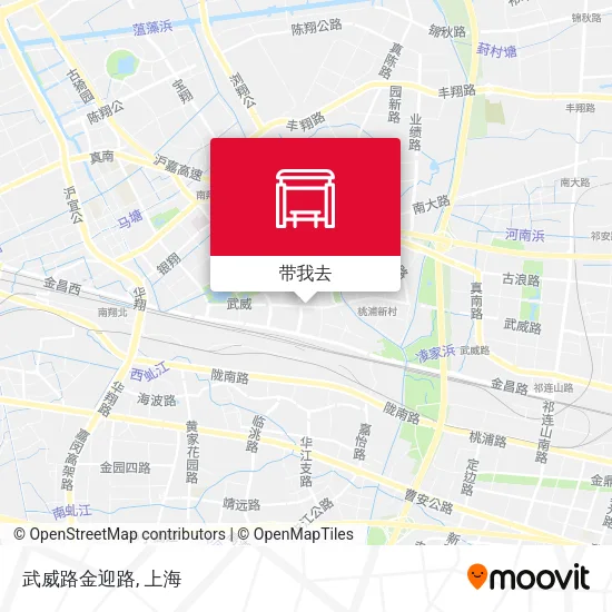 武威路金迎路地图