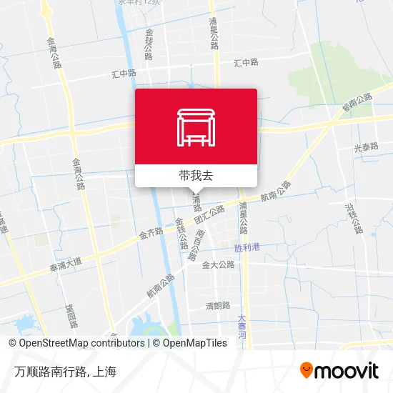 万顺路南行路地图