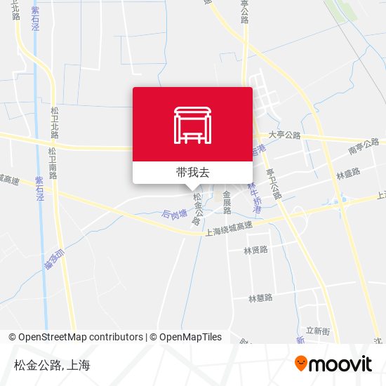 松金公路地图