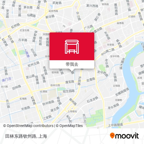 田林东路钦州路地图