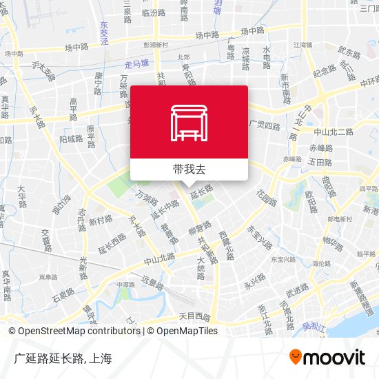 广延路延长路地图