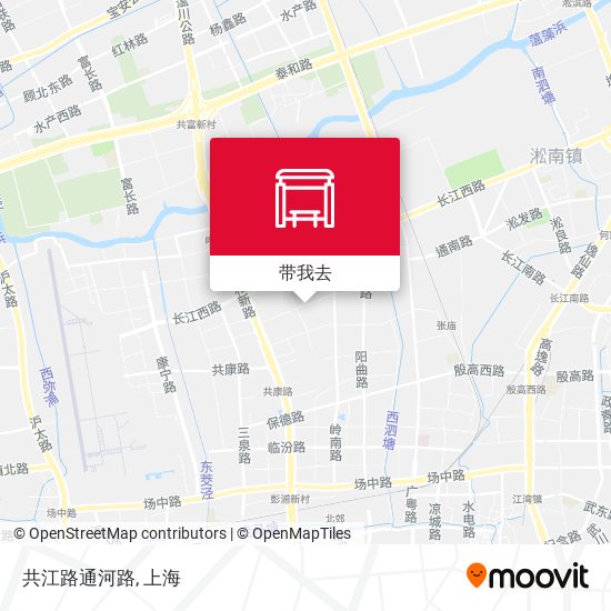 共江路通河路地图