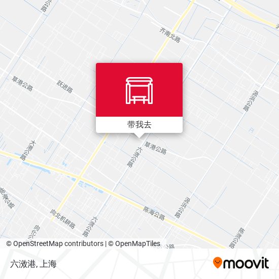 六滧港地图