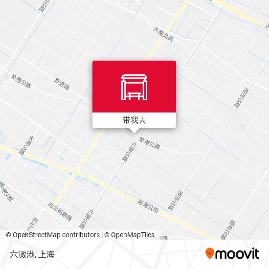 六滧港地图
