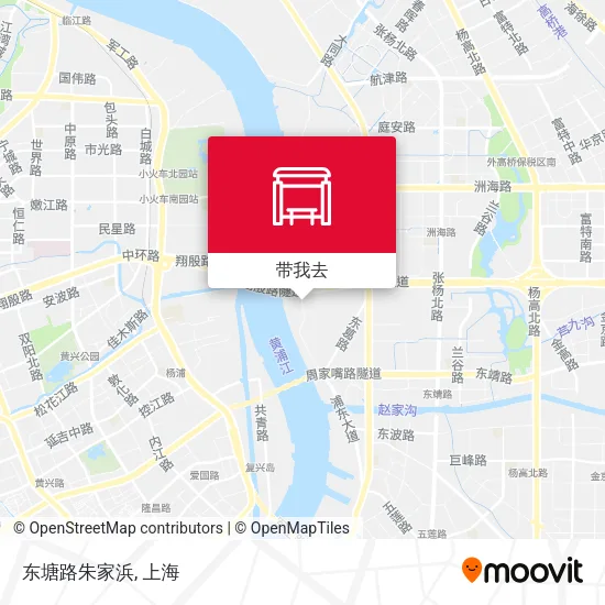 东塘路朱家浜地图