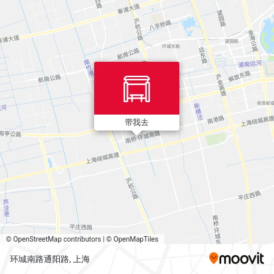 环城南路通阳路地图