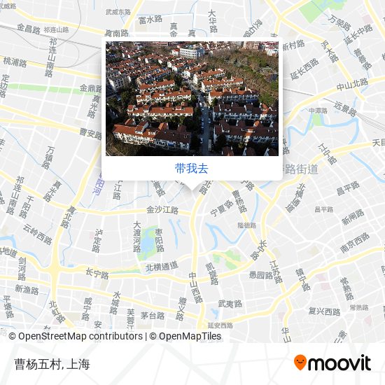 曹杨五村地图
