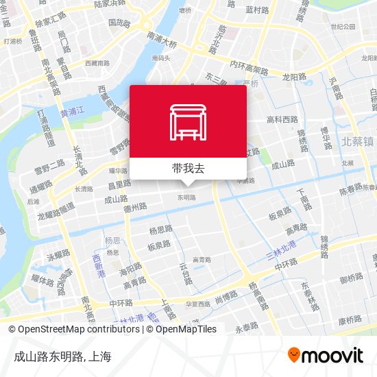 成山路东明路地图