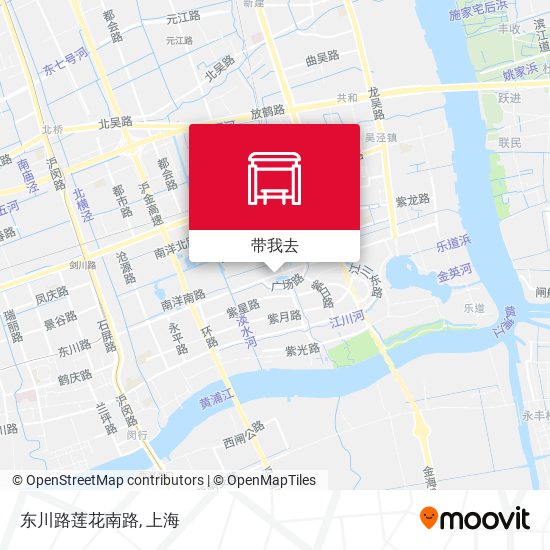 东川路莲花南路地图