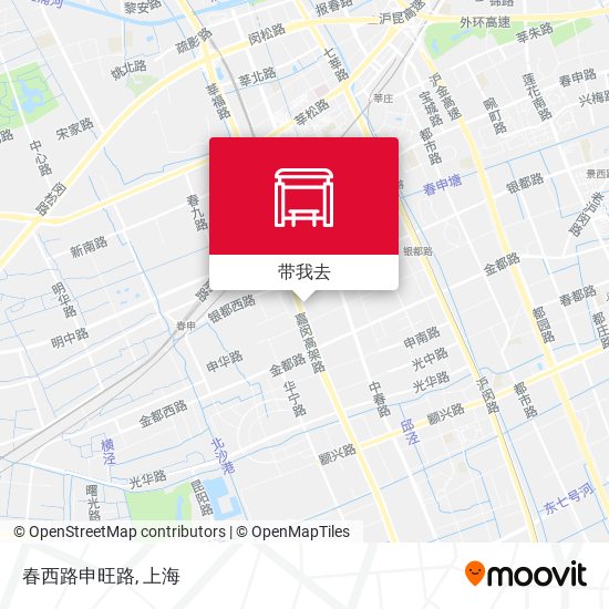 春西路申旺路地图