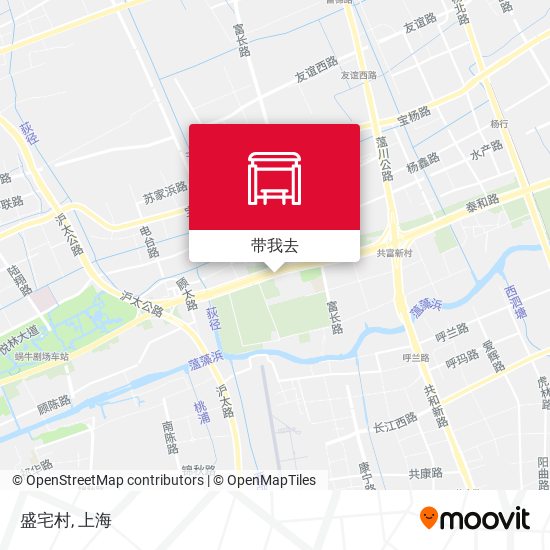 盛宅村地图