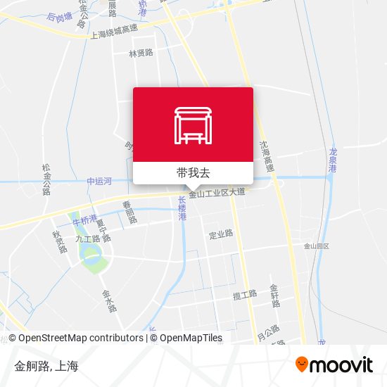 金舸路地图