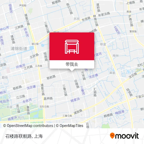 召楼路联航路地图