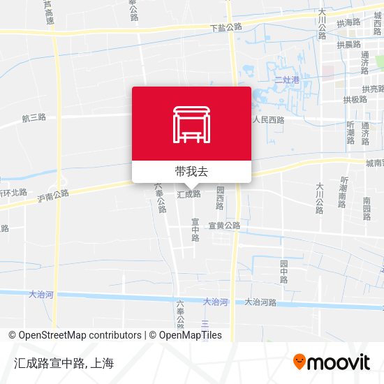 汇成路宣中路地图