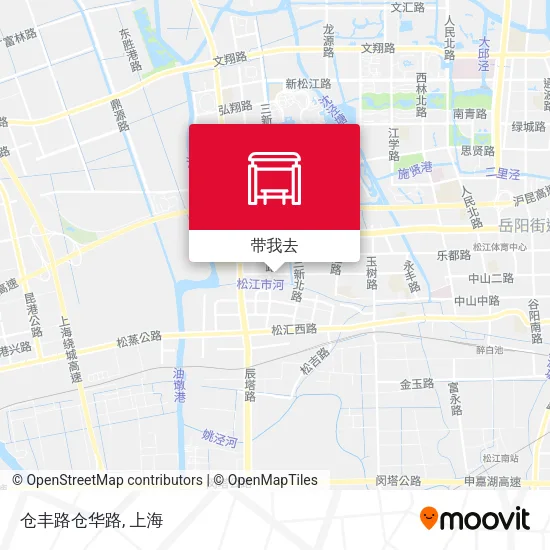仓丰路仓华路地图