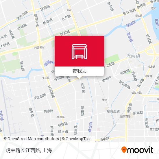 虎林路长江西路地图