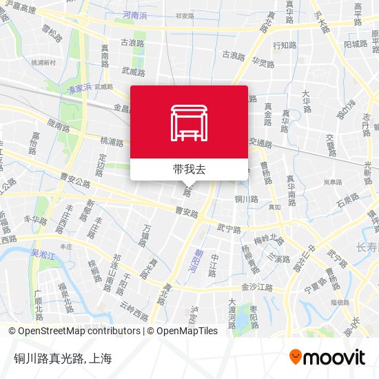 铜川路真光路地图