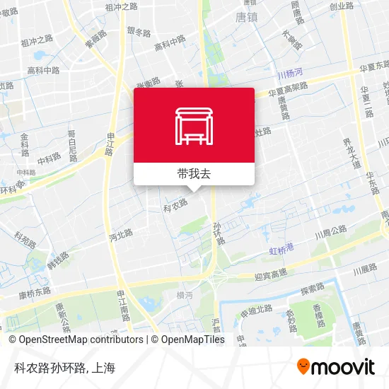 科农路孙环路地图