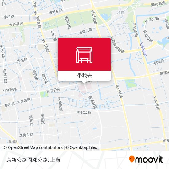 康新公路周邓公路地图