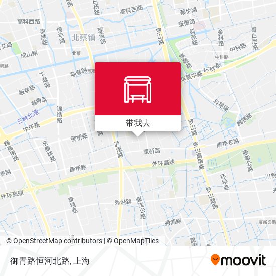 御青路恒河北路地图