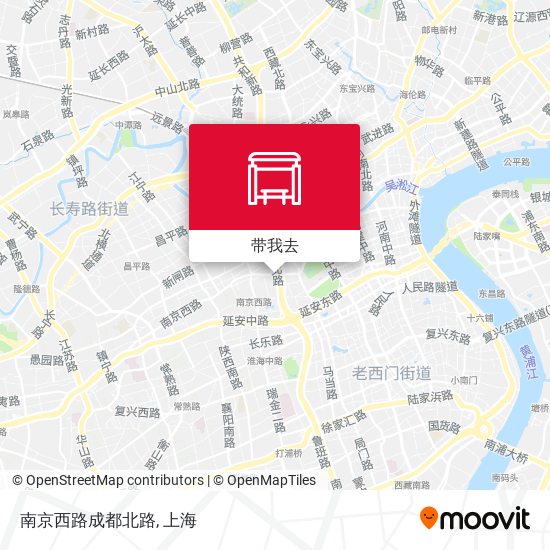 南京西路成都北路地图