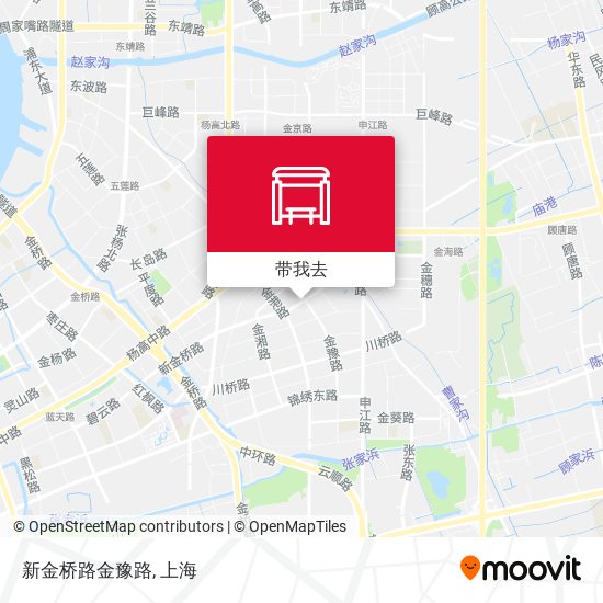 新金桥路金豫路地图