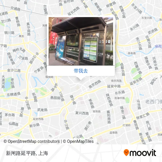 新闸路延平路地图